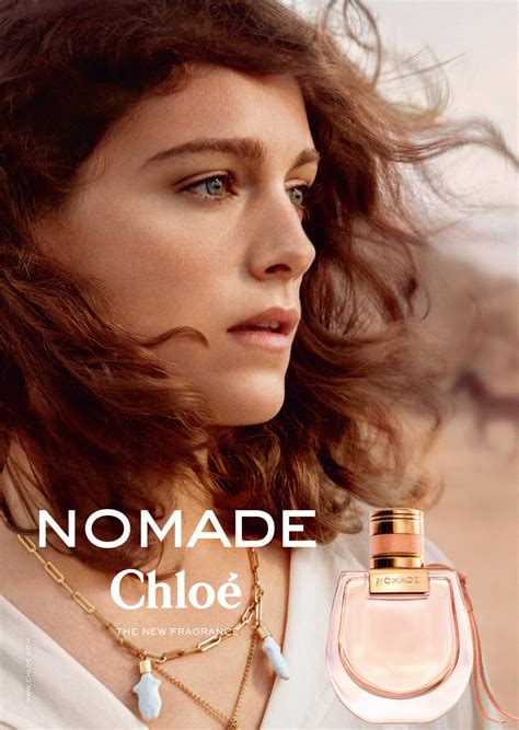 chloe parfum damen nomade|chloe nomade perfume model.